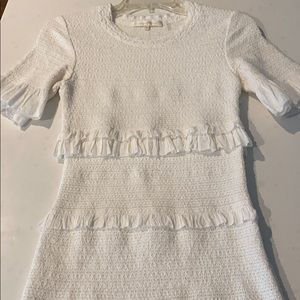 LoveShackFancy White Mini Dress